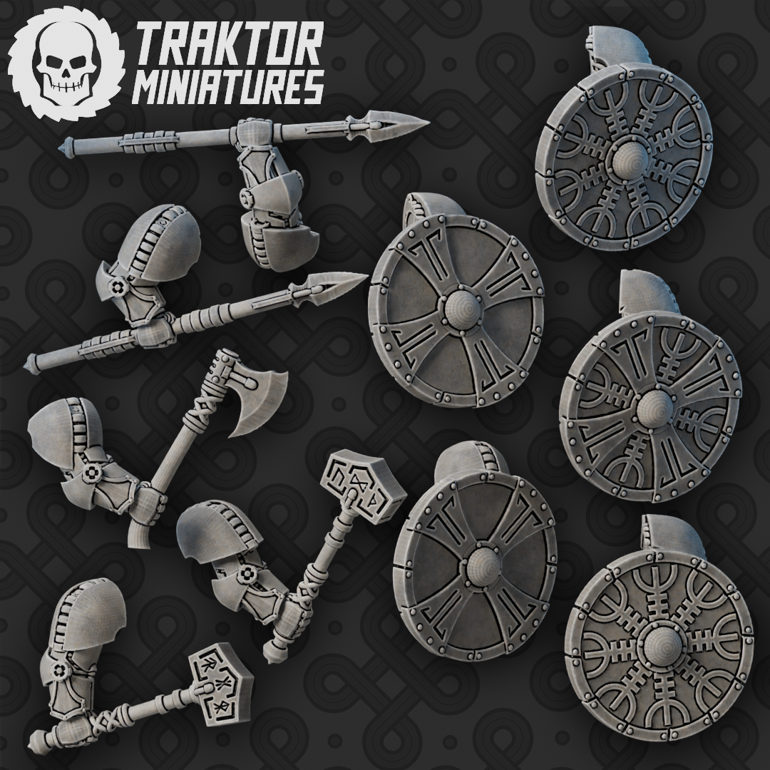 Jomsviking Huskarlar Skelduz Weapons